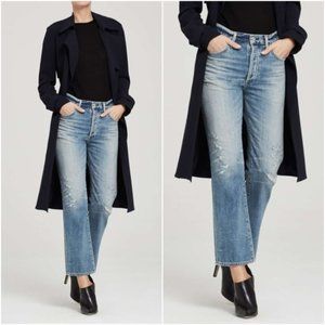 Citizens of Humanity COH Cora High Rise Relaxed Crop Jeans Sz 27